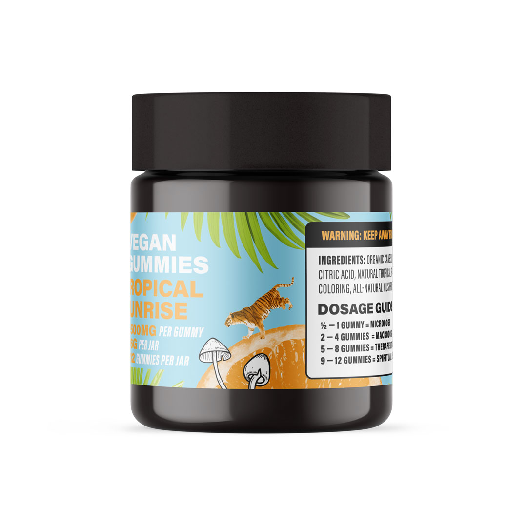Fresh Fruit Farms Tropical Sunrise Gummies Bottle - Image 2
