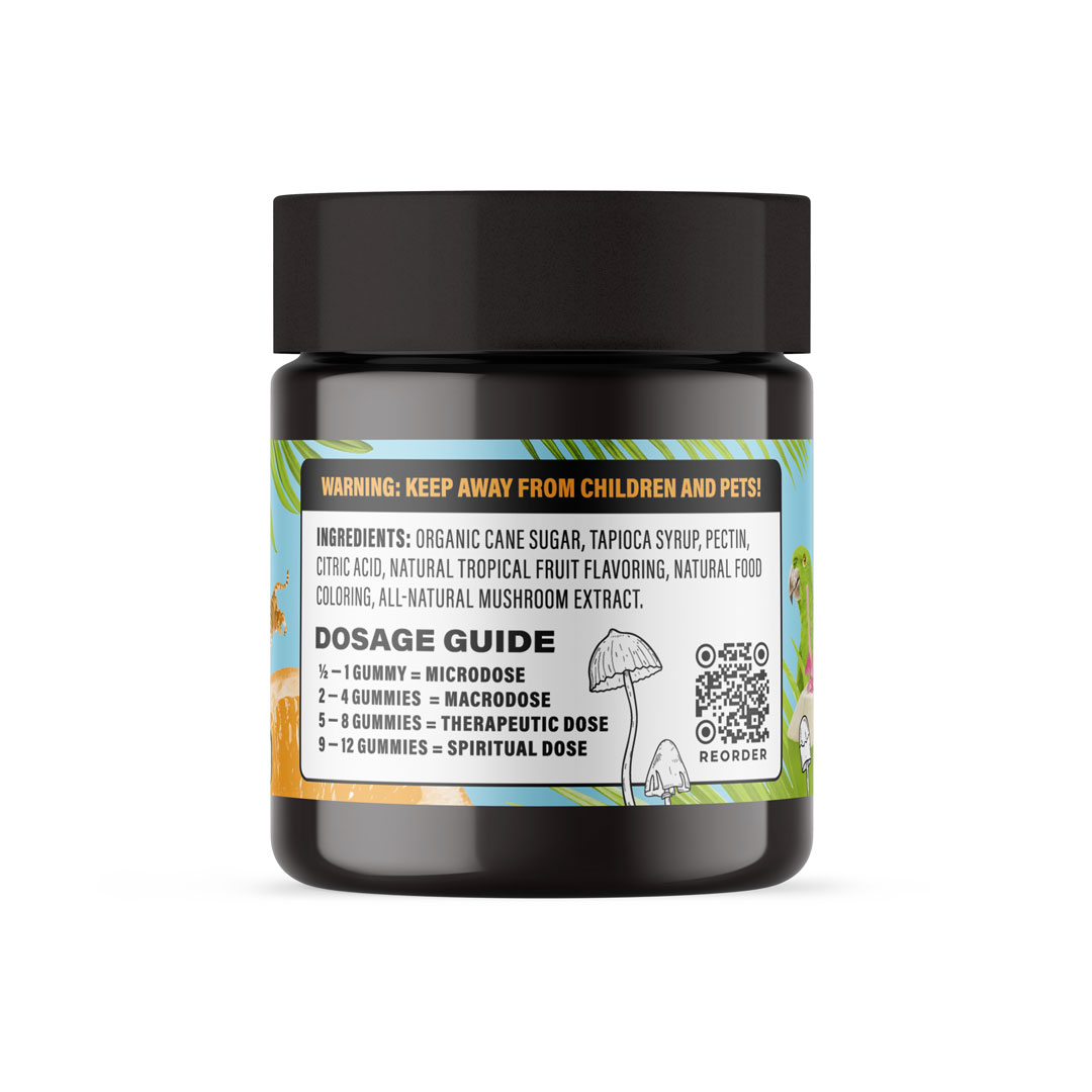 Fresh Fruit Farms Tropical Sunrise Gummies Bottle - Image 3