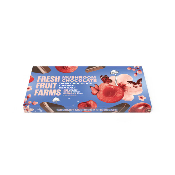 Fresh Fruit Farms Dark Chocolate Cherry Sea Salt Chocolate Bar